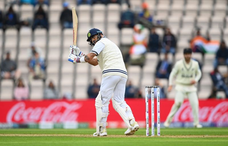 Virat Kohli batting during Day 2 of the World Test Championship (WTC) final in Southampton. Pic: Getty Images