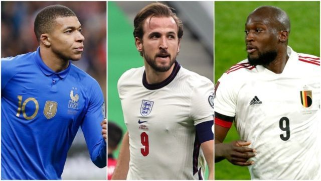 Kylian Mbappe, Harry Kane and Romelu Lukaku (from left to right) should be must-haves in Fantasy teams for Euro 2020.
