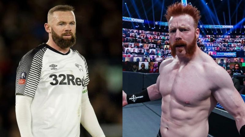 Sheamus and Wayne Rooney