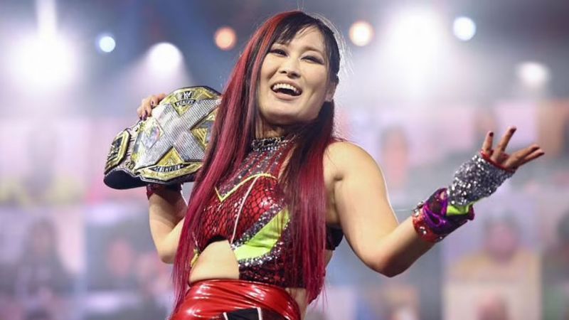 Io Shirai recently dropped the NXT Women&#039;s Championship to Raquel Gonzalez in the main event of NXT TakeOver: Stand &amp; Deliver Night One