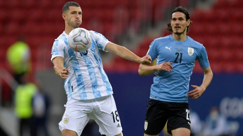 Edinson Cavani went down inside the box after a clear foul.