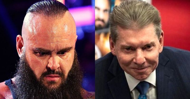 Braun Strowman and Vince McMahon.