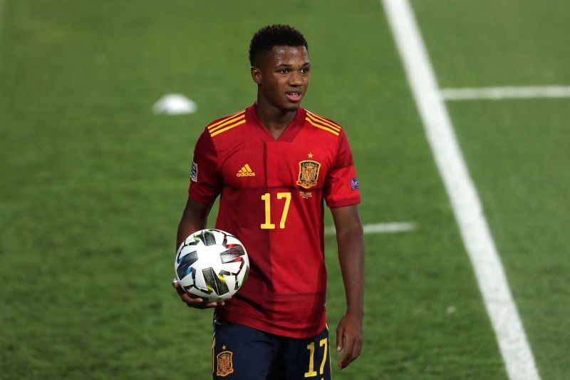 Spain are missing Ansu Fati due to his injury.