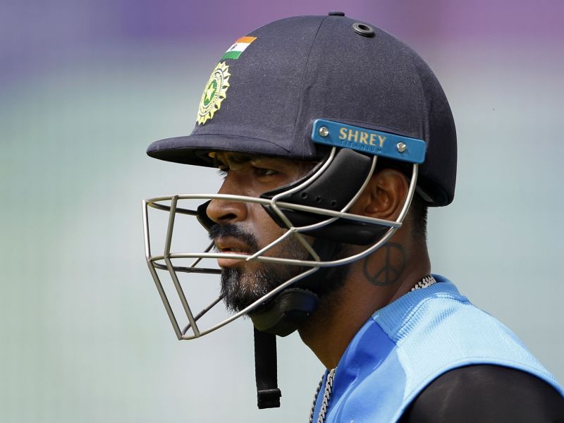 Star all-rounder Hardik Pandya uses the top category helmet