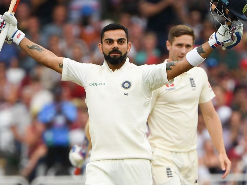 Virat Kohli enjoyed great success with the bat on India&#039;s 2018 tour of England