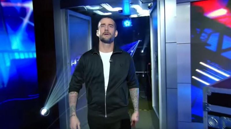 CM Punk on WWE Backstage