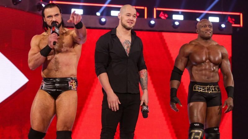 Drew McIntyre, King Corbin, and Bobby Lashley had a brief alliance a few years ago