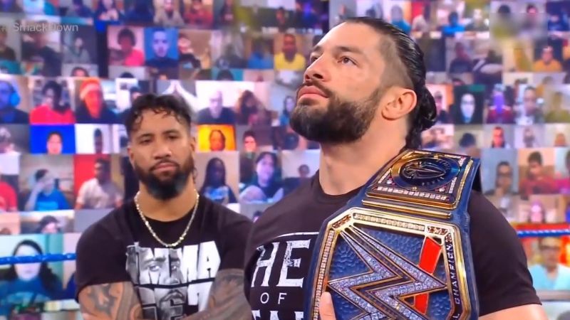 Jey Uso and Roman Reigns