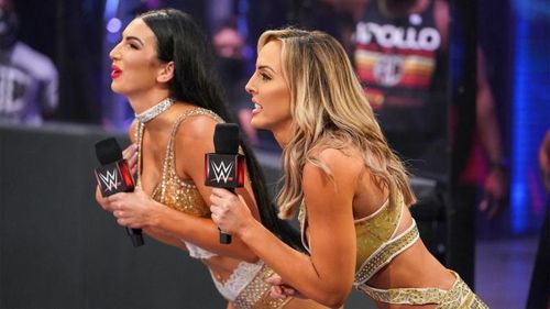 Billie Kay and Peyton Royce in WWE