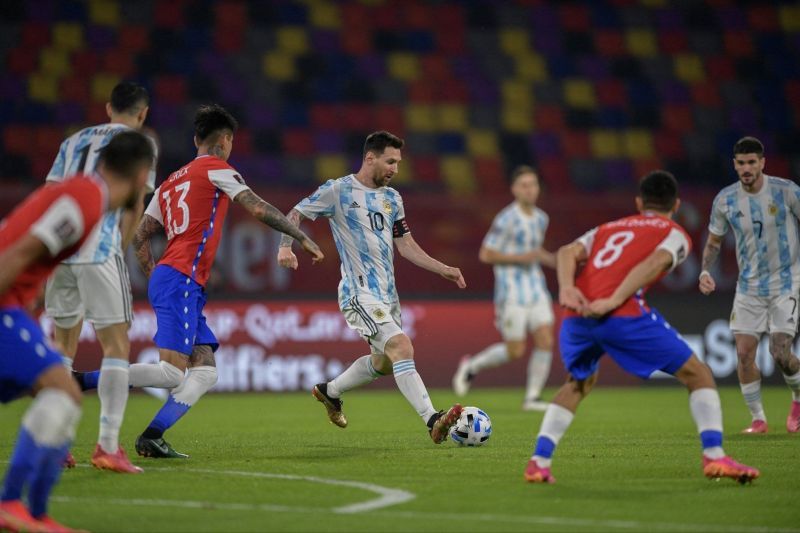 Lionel Messi-led Argentina drew to Chile
