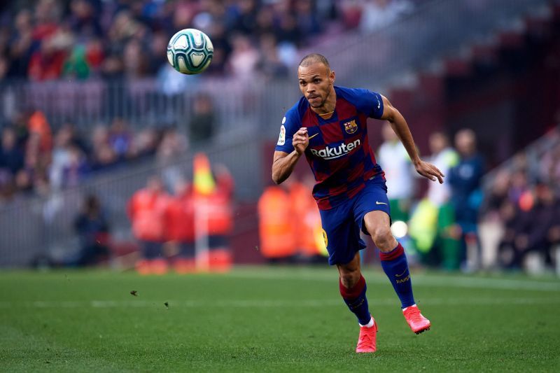 Martin Braithwaite of Barcelona