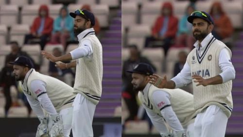 Virat Kohli's dance moves were on display in Southampton