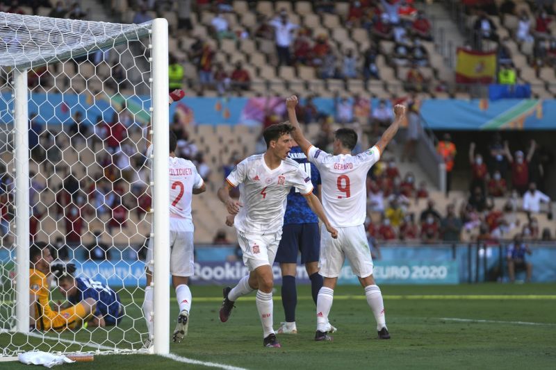 Spain&#039;s only win at Euro 2020 so far came in their last Group Stage match