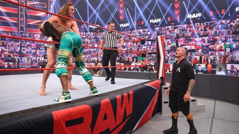 Despite his huge mistake, Riddle was impressive on WWE RAW