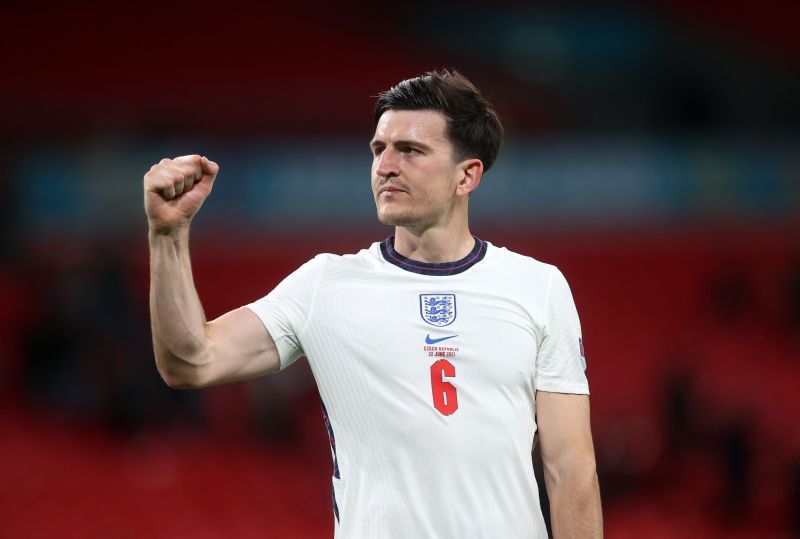 Harry Maguire made his return to the England fold against the Czech Republic