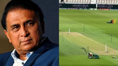 Sunil Gavaskar and a look at the Southampton pitch.