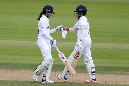 Shafali Verma and Smriti Mandhana destroyed the England Women's bowling attack in the one-off Test match