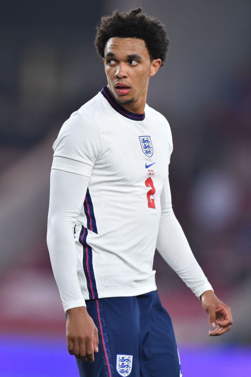 England will be missing the services of full-back Trent Alexander-Arnold