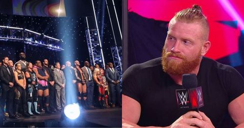 WWE roster and Murphy.