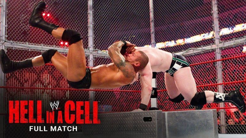 Randy Orton and Sheamus went to war at Hell in a Cell in 2010.