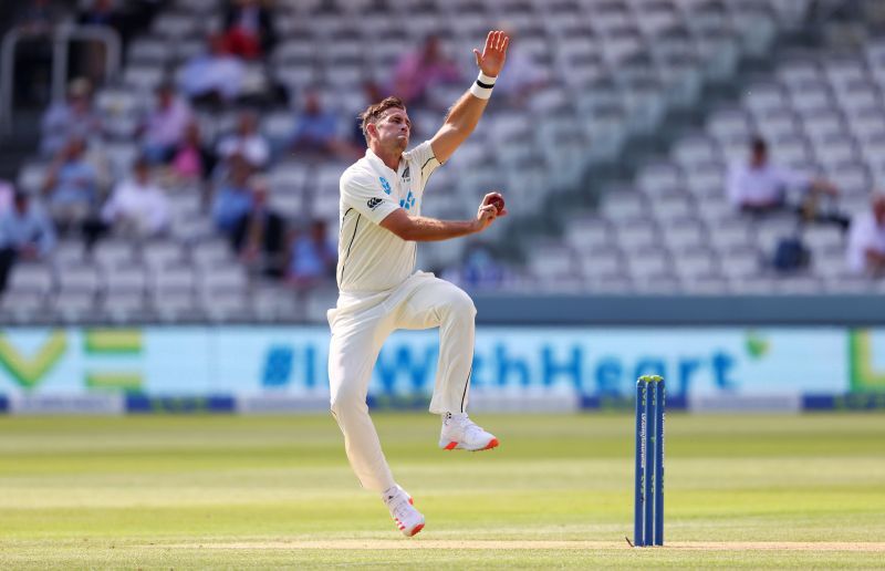 Tim Southee in action at Lord&#039;s.