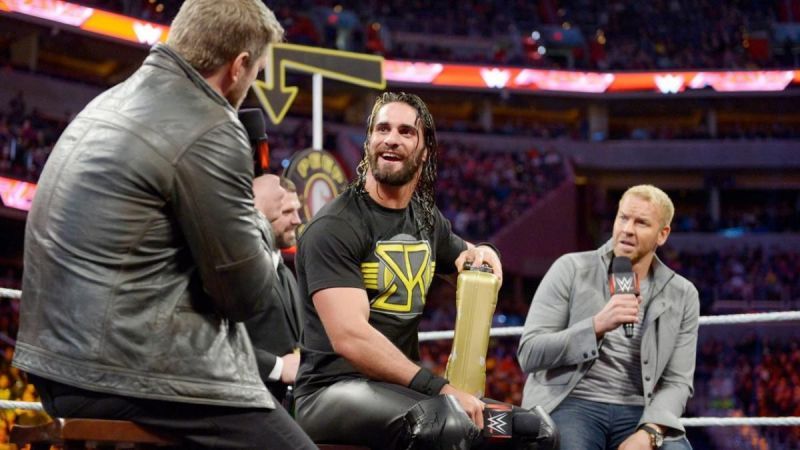 Seth Rollins and Edge in WWE