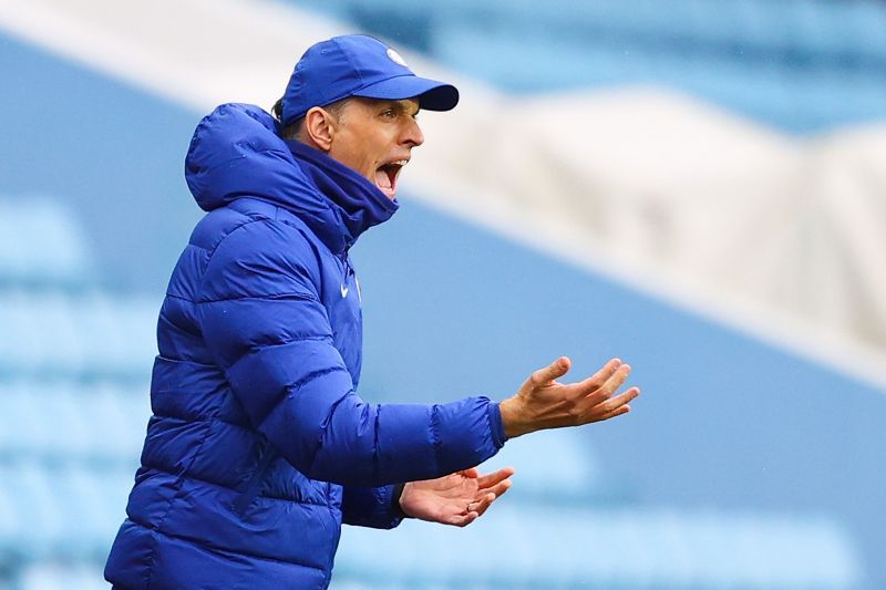 Chelsea manager Thomas Tuchel. (Photo by Richard Heathcote/Getty Images)