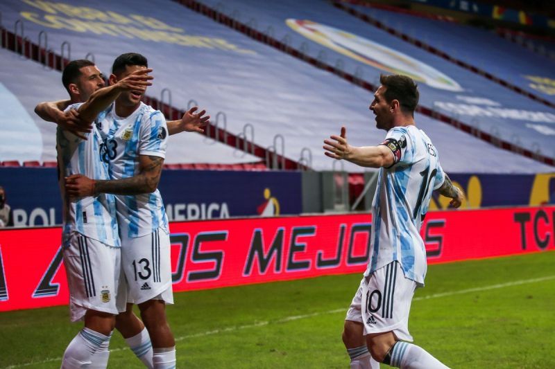 Argentina still have a long way to go before matching Brazil at Copa America .