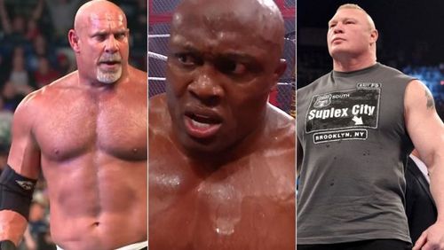 Goldberg/Bobby Lashley/Brock Lesnar