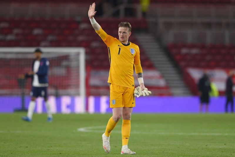 Pickford was one of England's stand-out performers on the night