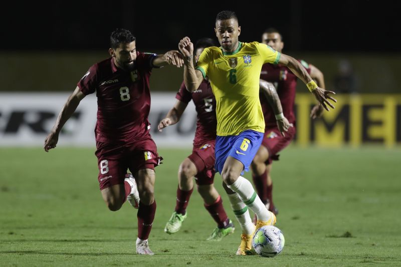 Renan Lodi has quickly became a regular starter for Brazil