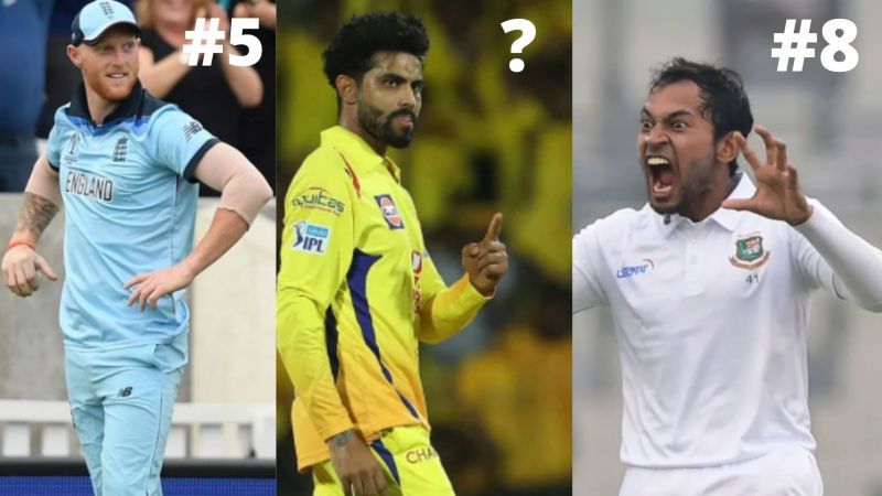 Where does Jadeja stand in the list of Top 10 fittest cricketers?