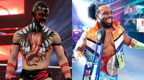 Finn Balor and Xavier Woods