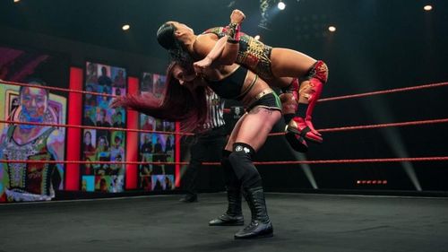 Kay Lee Ray's recording-breaking title reign was on the line on this week's NXT UK