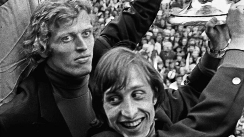 Piet Keizer and Johan Cruyff