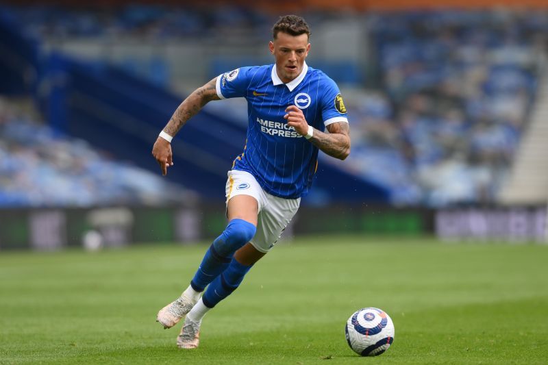 Ben White in action for Brighton & Hove Albion