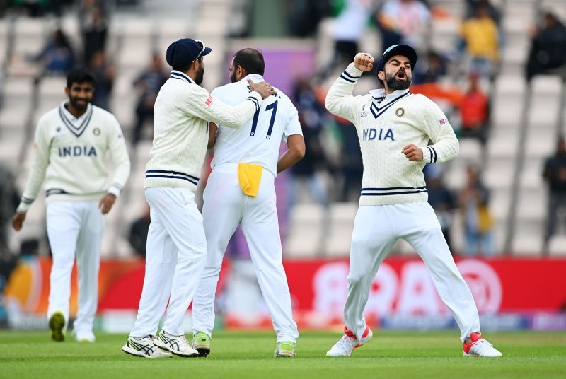 India took three wickets in the first session of Day 5 of the ICC World Test Championship Final