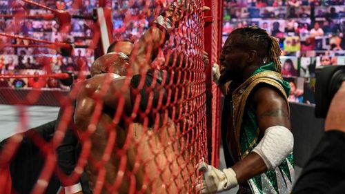 Bobby Lashley brutalized Xavier Woods to send a message to Kofi Kingston