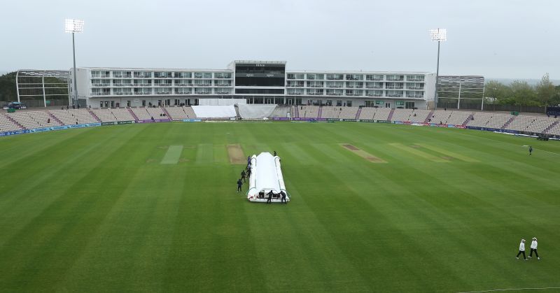 A view of The Ageas Bowl in Southampton