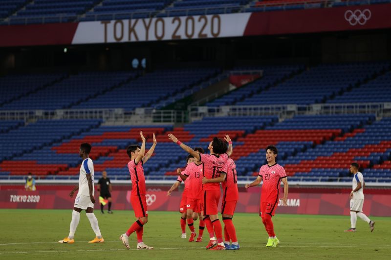 Korea Republic U23 face Mexico U23 in quarterfinals of the Tokyo Olympic men&#039;s football on Saturday