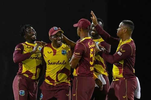 West Indies cricket team. Pic: Windies Cricket/ Twitter