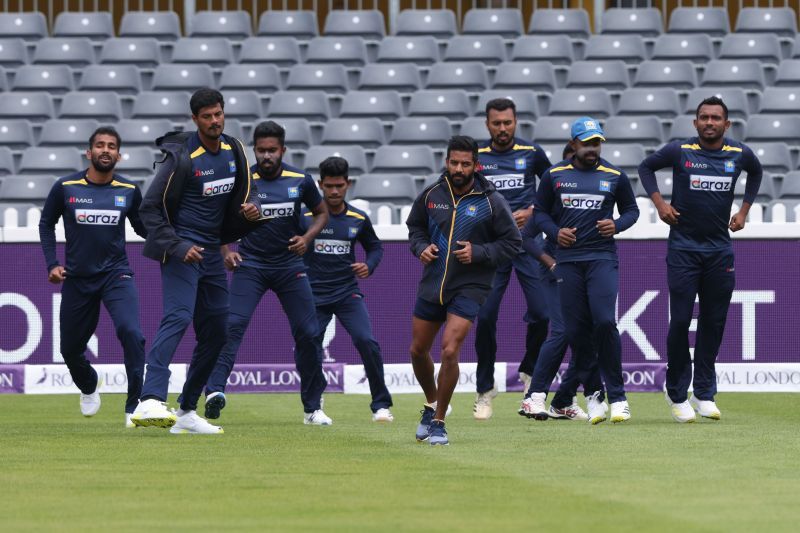 England &amp; Sri Lanka Nets Session