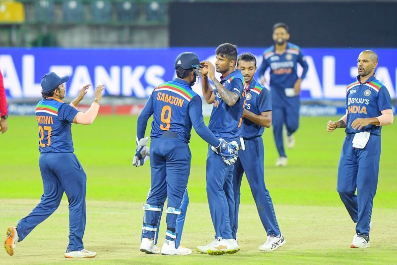 Team India during the 3rd ODI against Sri Lanka (Pic: BCCI)