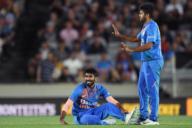 Jasprit Bumrah (L) and Shardul Thakur have slipped in the ICC ODI Rankings for Bowlers