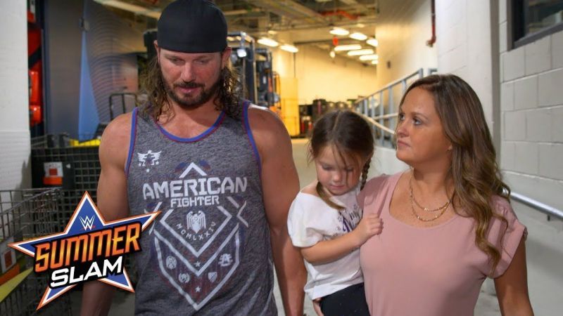 AJ Styles' wife, Wendy, participated in the 2018 storyline with Samoa Joe