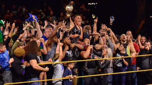 Does the NXT crowd take away from the black and gold brand?