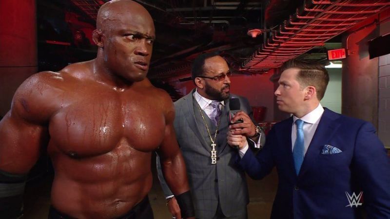 Bobby Lashley and MVP were furious backstage on RAW last week