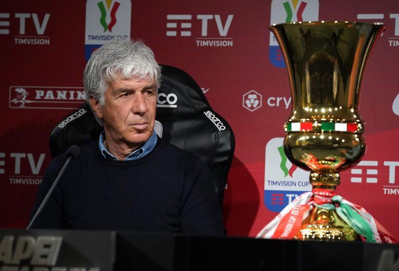 Atalanta reached a cup final under Gian Piero Gasperini