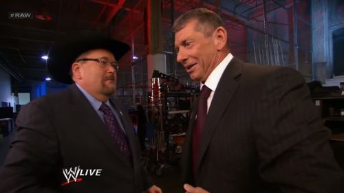 Jim Ross and Vince McMahon