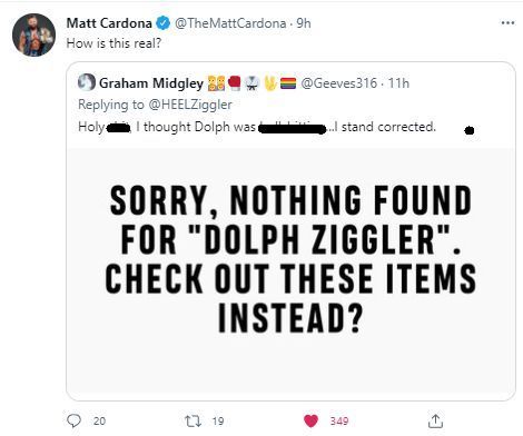 Matt Cardona&#039;s response